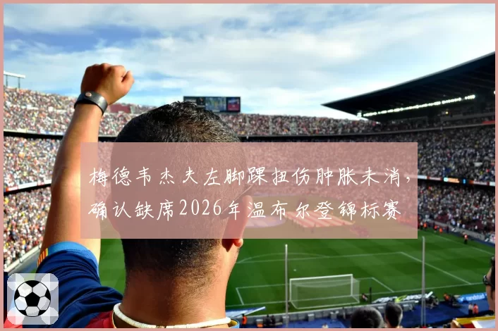 梅德韦杰夫左脚踝扭伤肿胀未消，确认缺席2026年温布尔登锦标赛